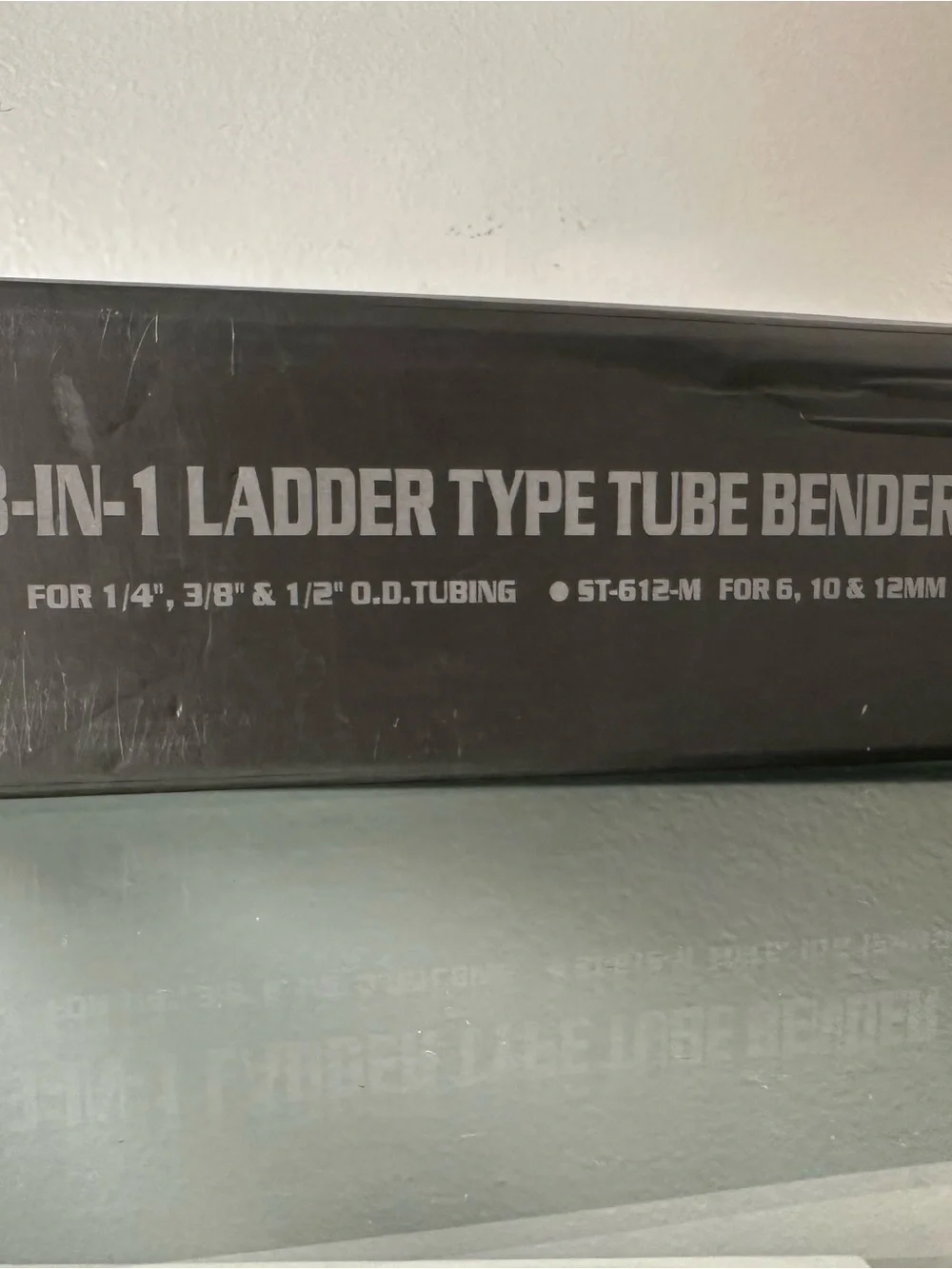 Green & Black 3-in-1 Lever Tube Bender -